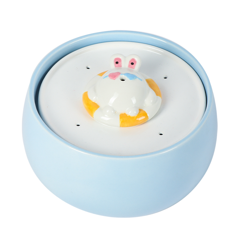 Ceramic Automatic Pet Fountain(Bunny Design)
