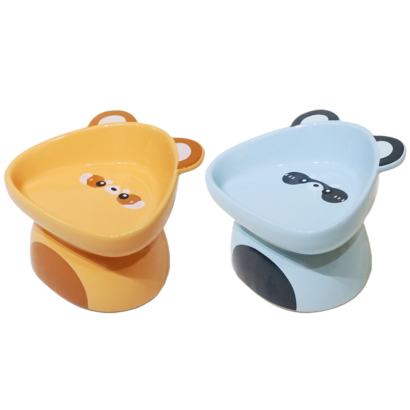 Animal Triangle Ceramic Bowl