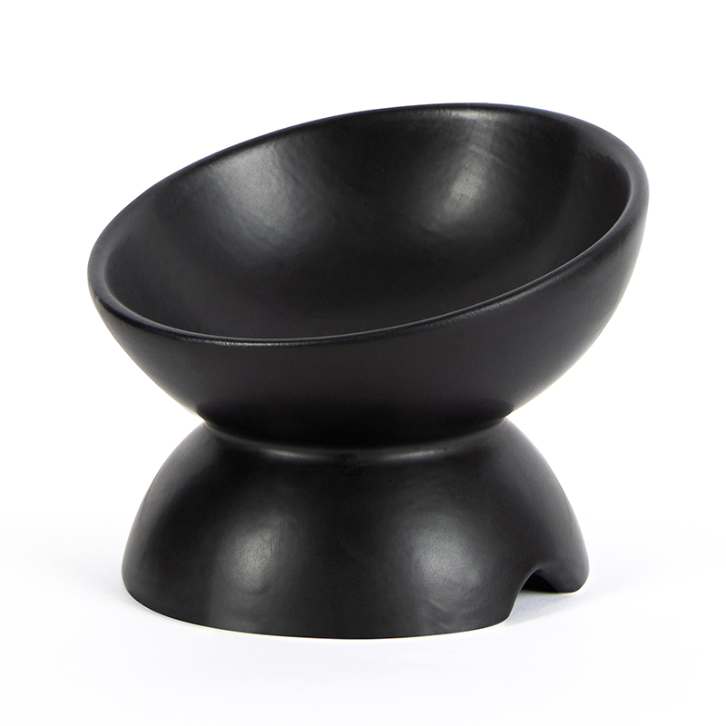 Matte Black Ceramic Bowl