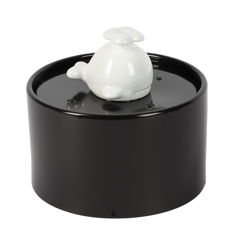 Ceramic Automatic Pet Fountain(Whale Design)