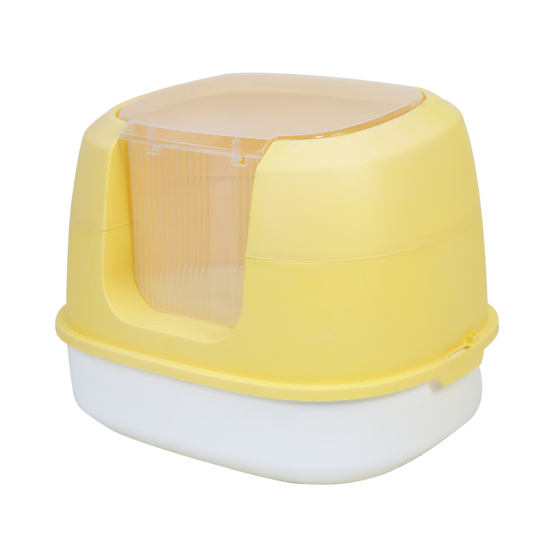 Three-Piece Cat Litter Box