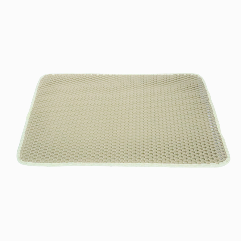 Khaki Cat Litter Mat