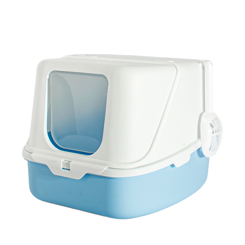 Top-Entry Covered Cat Litter Box