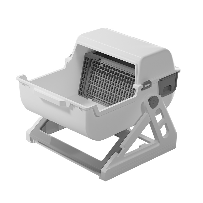Open-Top Easy- Sift Cat Litter Box